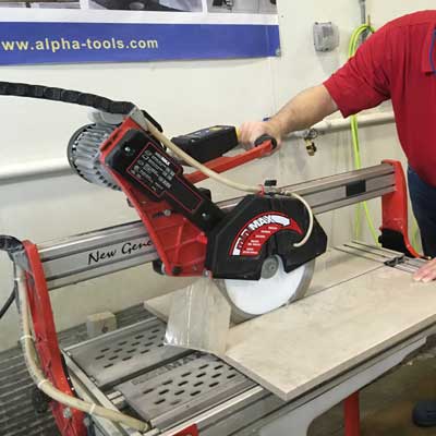 Alpha Silencer III Blade for Porcelain & Glass - Premium Diamond Cutting Disc for Tile, Ceramic, and Glass - Perfect for DIY Home Renovation and Professional Construction Projects