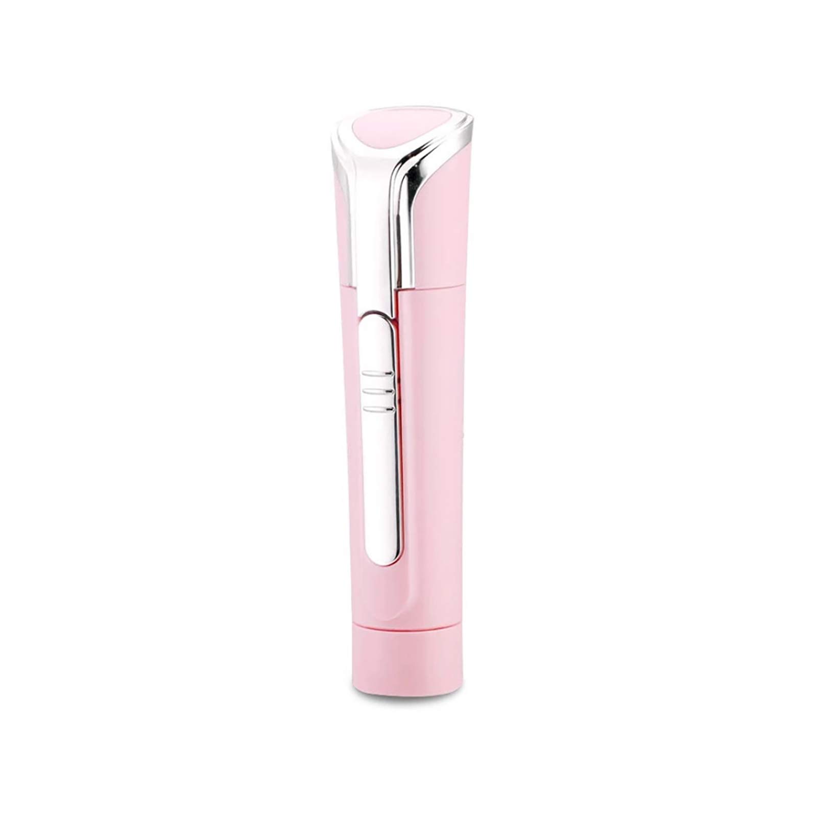 Amagarm Groomate Rechargeable Nose Hair Trimmer for Men & Women - Waterproof Stainless Steel Manual Nose Hair Scissors with LED Light | Personal Grooming Kit for Travel, Home & Office Use
