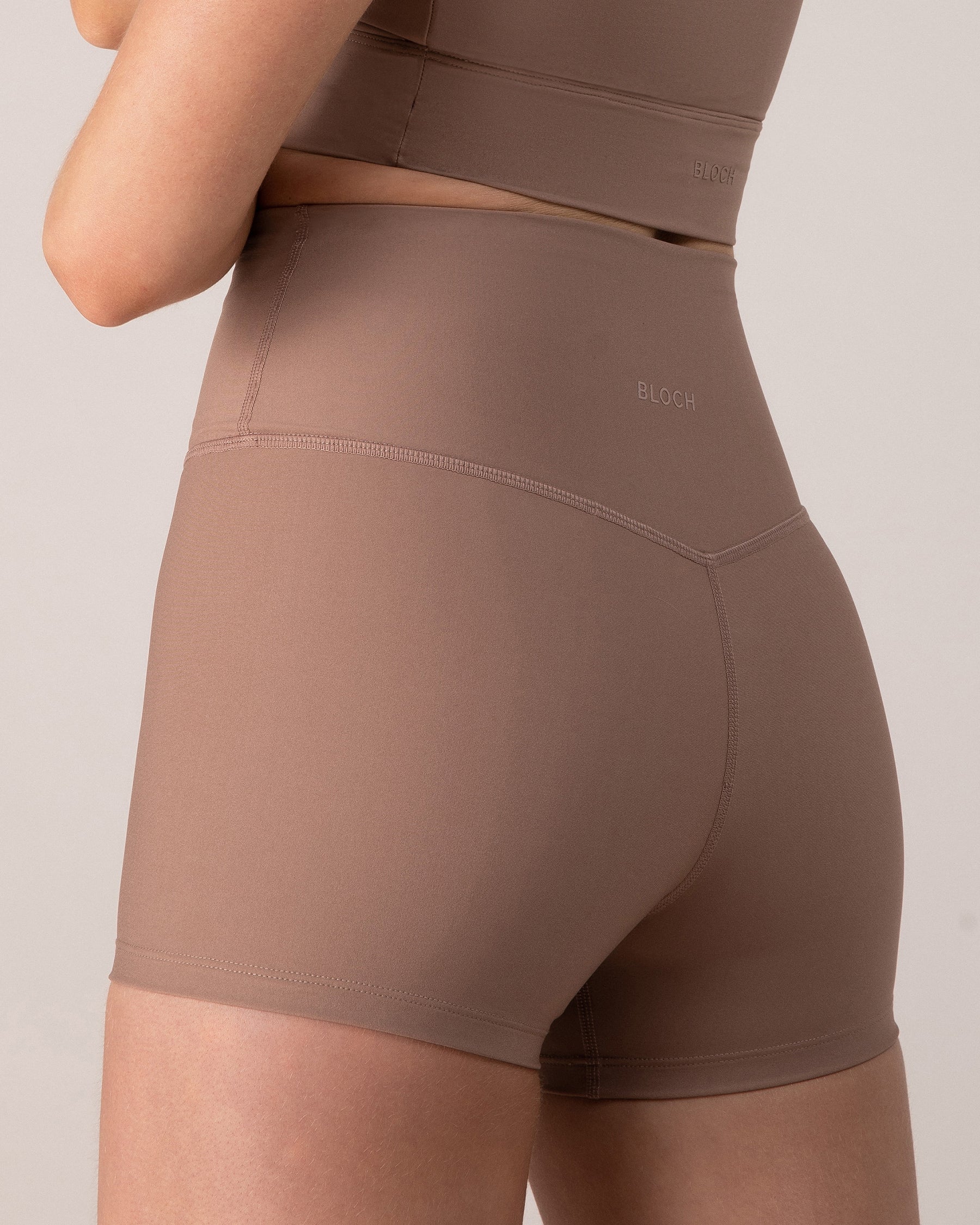 BLOCHsculpt 3 Inch High Waist Yoga Shorts for Women - Comfortable Workout Shorts for Yoga, Pilates & Gym Training