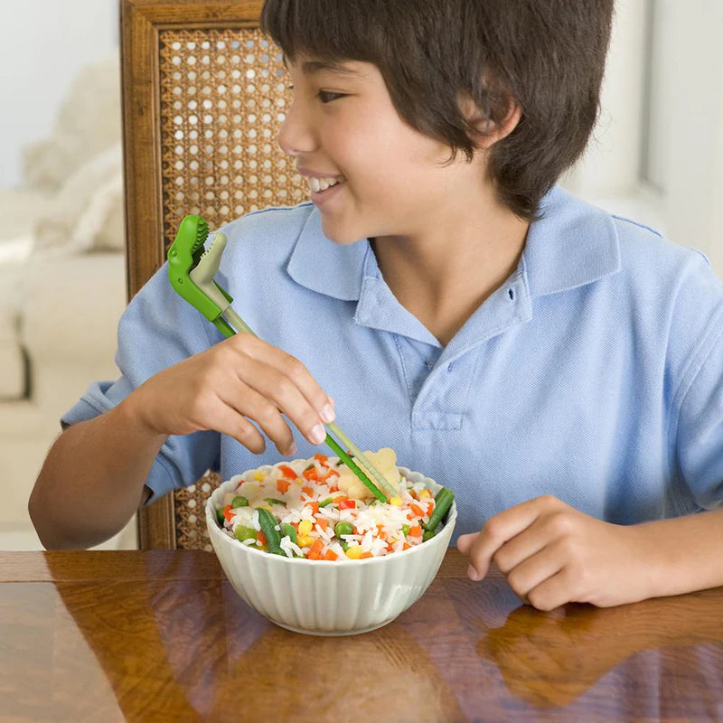 Fred Munchtime T-Rex Chomping Chopsticks - Dinosaur Themed Fun Chopsticks for Sushi, Noodles & Asian Cuisine - Perfect for Kids, Parties & Unique Gifts