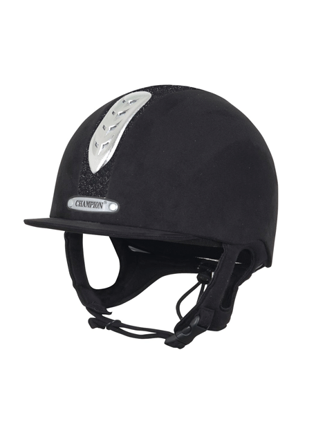 Champion Junior X Air Plus Dazzle Equestrian Helmet for Kids - Lightweight & Ventilated Riding Hat for Horseback Riding, Show Jumping & Dressage