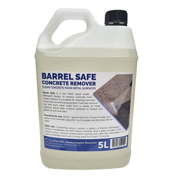 Barrel Safe Concrete Remover - Heavy-Duty Cleaner for Driveways, Sidewalks & Construction Sites | Eco-Friendly Solution for Stubborn Stains & Residue Removal