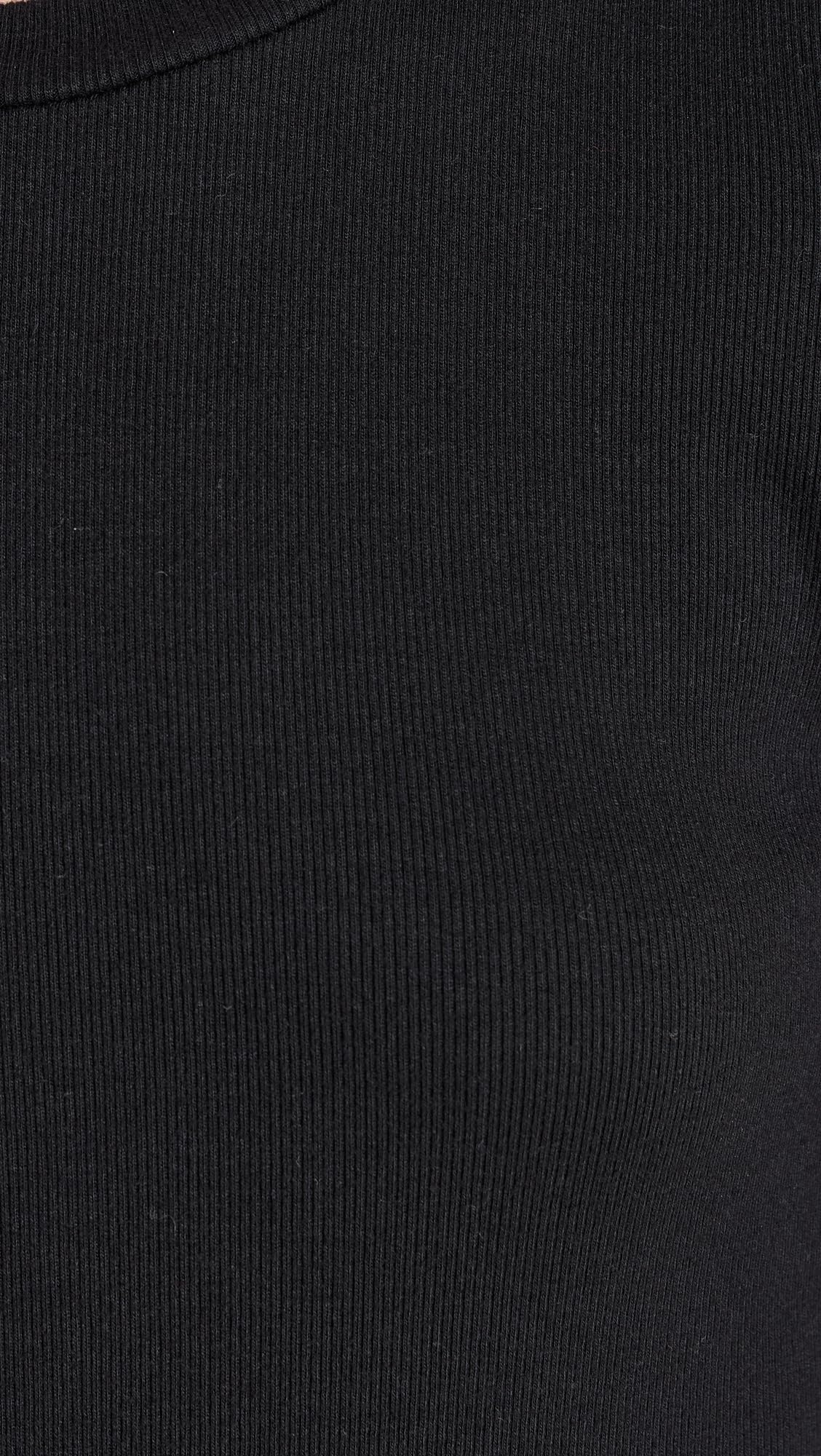 Perfect White Tee for Women - Jude Ribbed Baby Tee | Soft & Stretchy Casual Top for Everyday Wear, Layering & Outfits