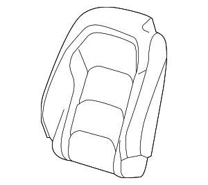 GM Seat Back Cover - 84140016 | Durable Car Seat Protector for Chevy, GMC & Cadillac | Perfect for Road Trips, Kids & Pets Protection