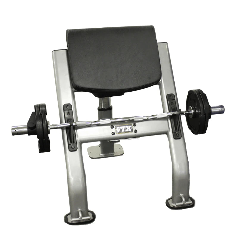 VTX Adjustable Standing Curl Bench for Home Gym - Heavy Duty Bicep Curl Machine for Strength Training - Perfect for Home Workouts & Fitness Enthusiasts