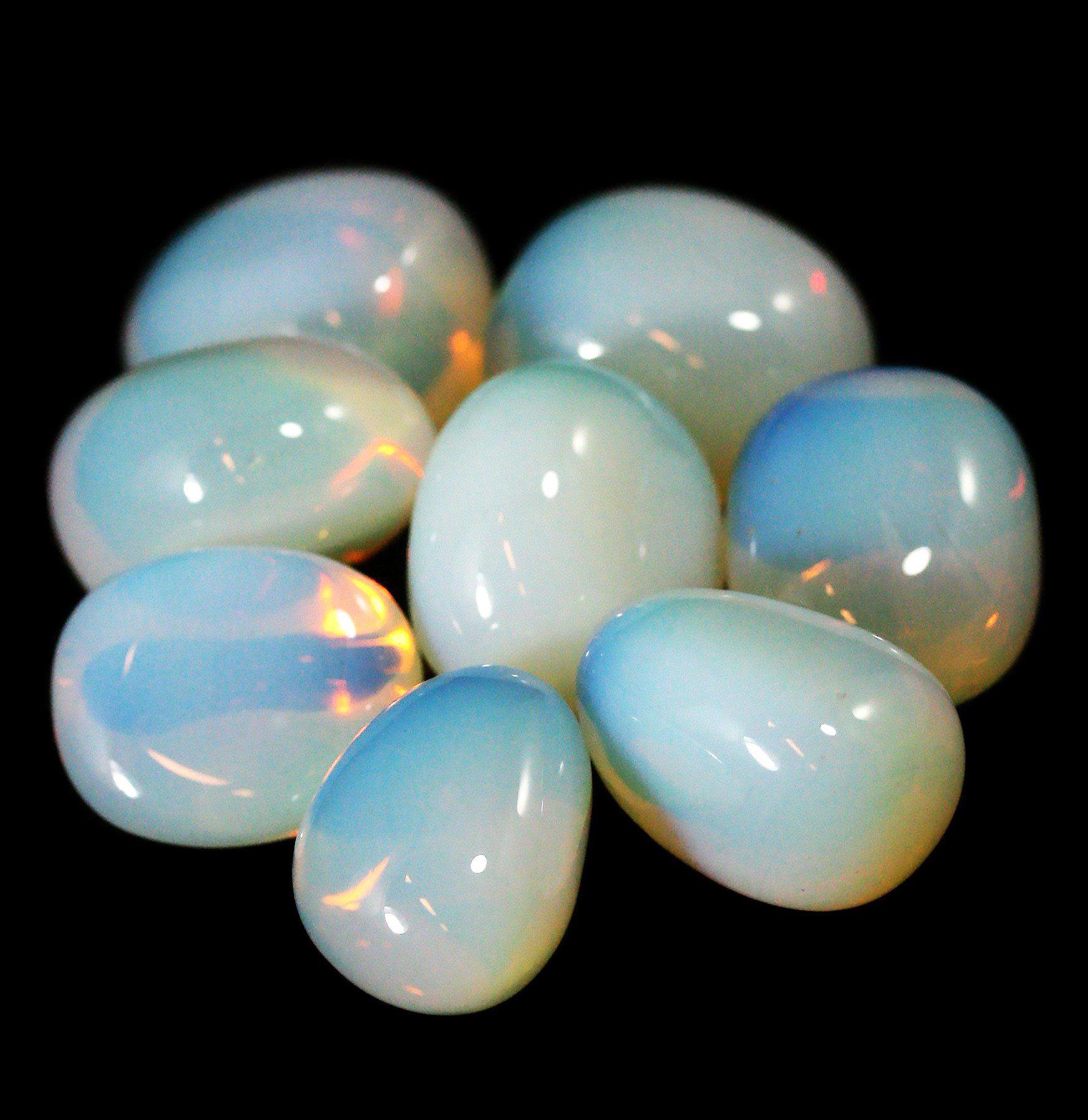 Opalite Stone - Natural Healing Crystal for Jewelry Making, Home Decor & Meditation | Perfect for Necklaces, Bracelets & Spiritual Practices