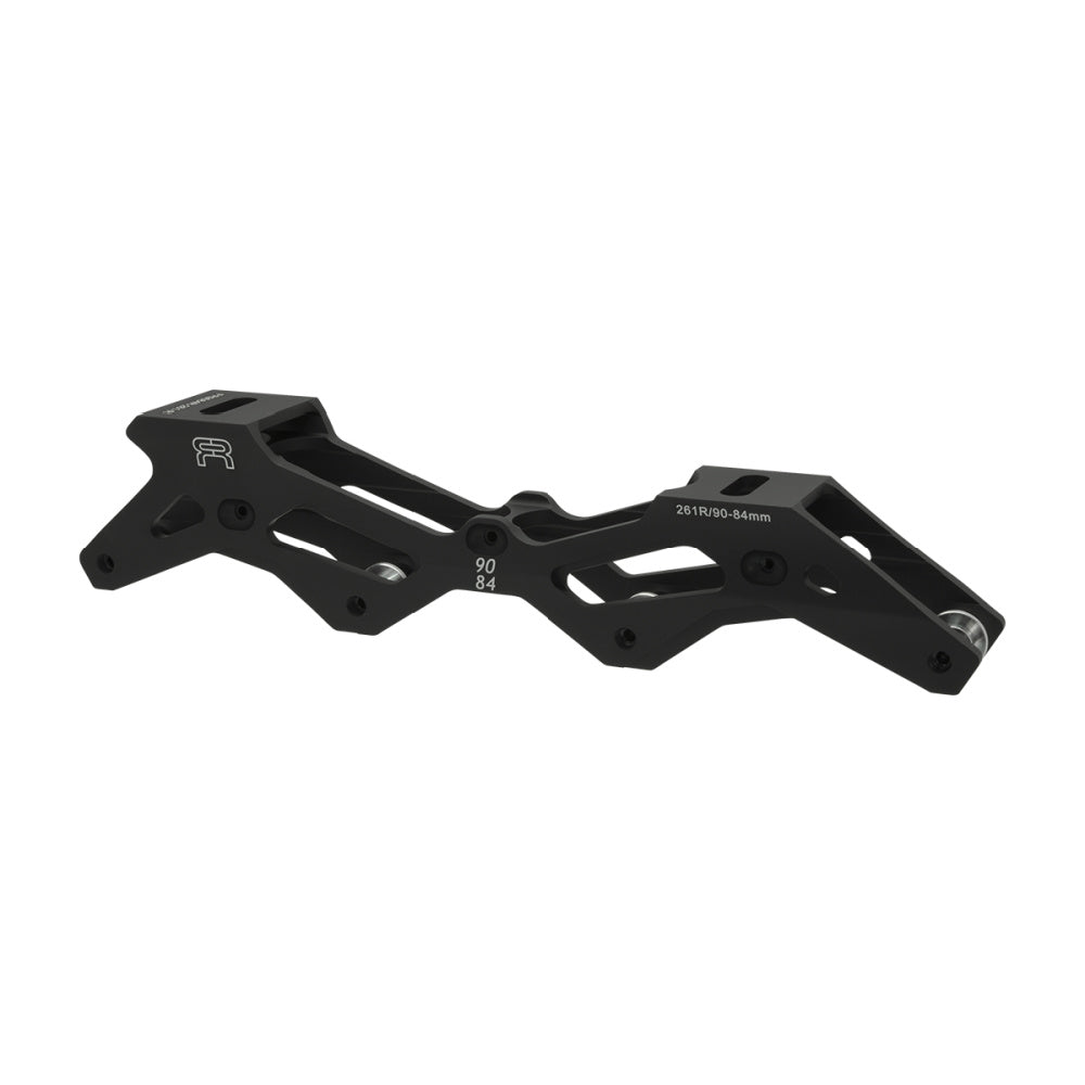 FR Freeride 90/84 261mm Rockered Inline Skate Frame - High-Performance Aggressive Skating for Urban & Park Riding