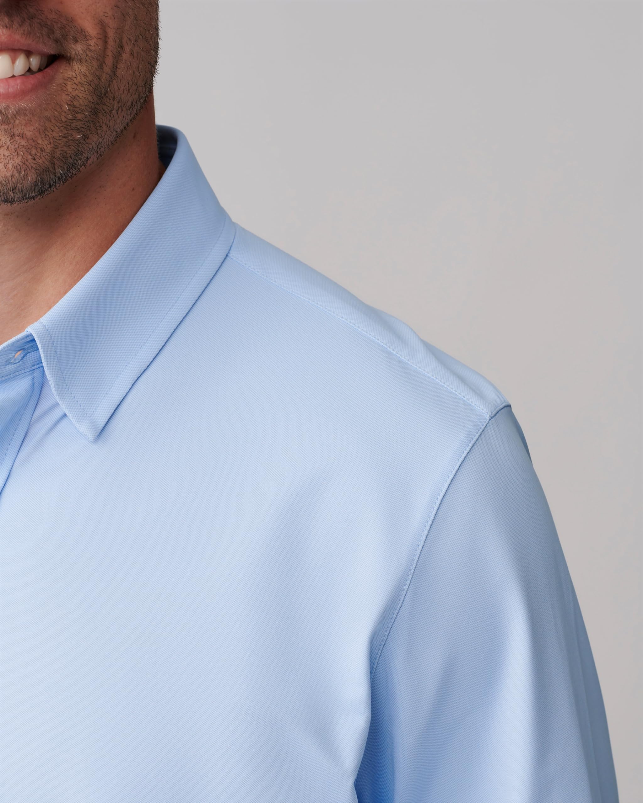 Rhone Men's Commuter Shirt - Premium Performance Dress Shirt for Business & Travel | Machine Washable, Wrinkle Resistant, Slim Fit Button Down | Perfect for Office, Meetings & Business Trips