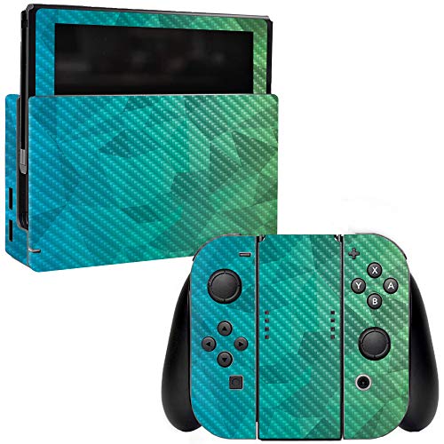 Blue Green Polygon