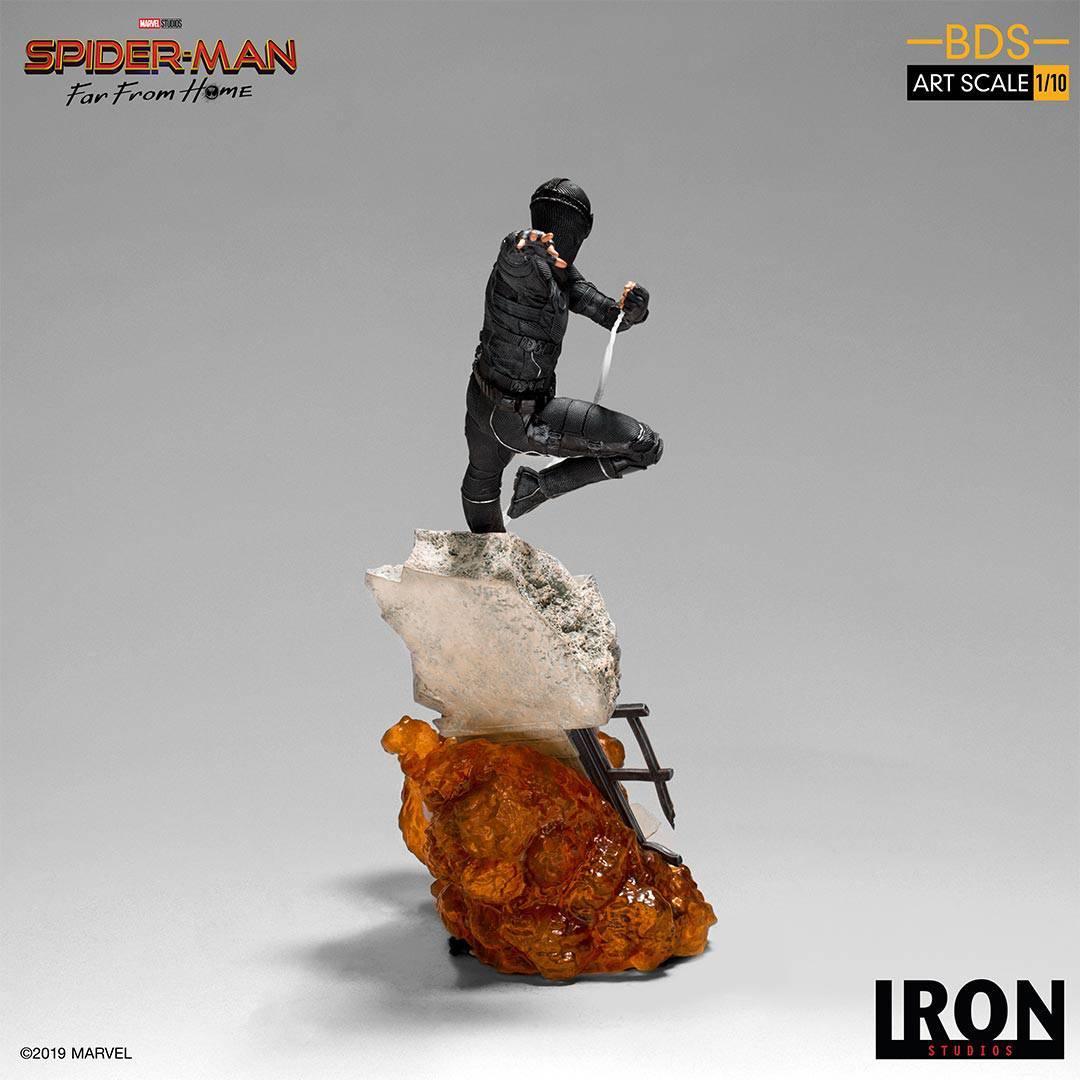 Iron Studios Spider-Man: Far From Home Night Monkey BDS Art Scale 1/10 Statue - Premium Collectible Figure for Marvel Fans & Home Decor Display