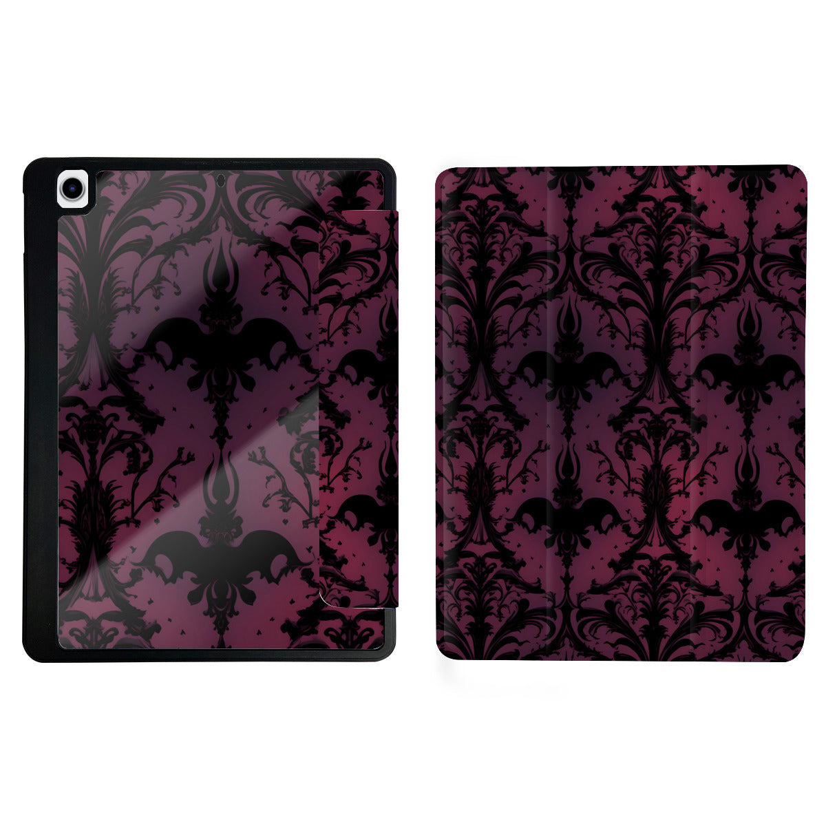 Gothic Purple and Black iPad Pro/Air 3 10.5 Inch Case - Protective Cover for Work, School & Travel | Shockproof & Stylish Design