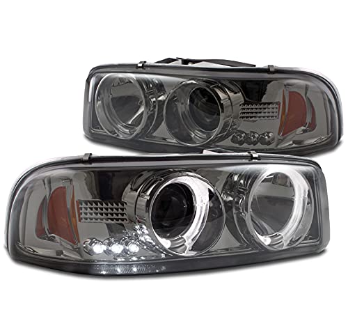 Chrome housing with smoke lens