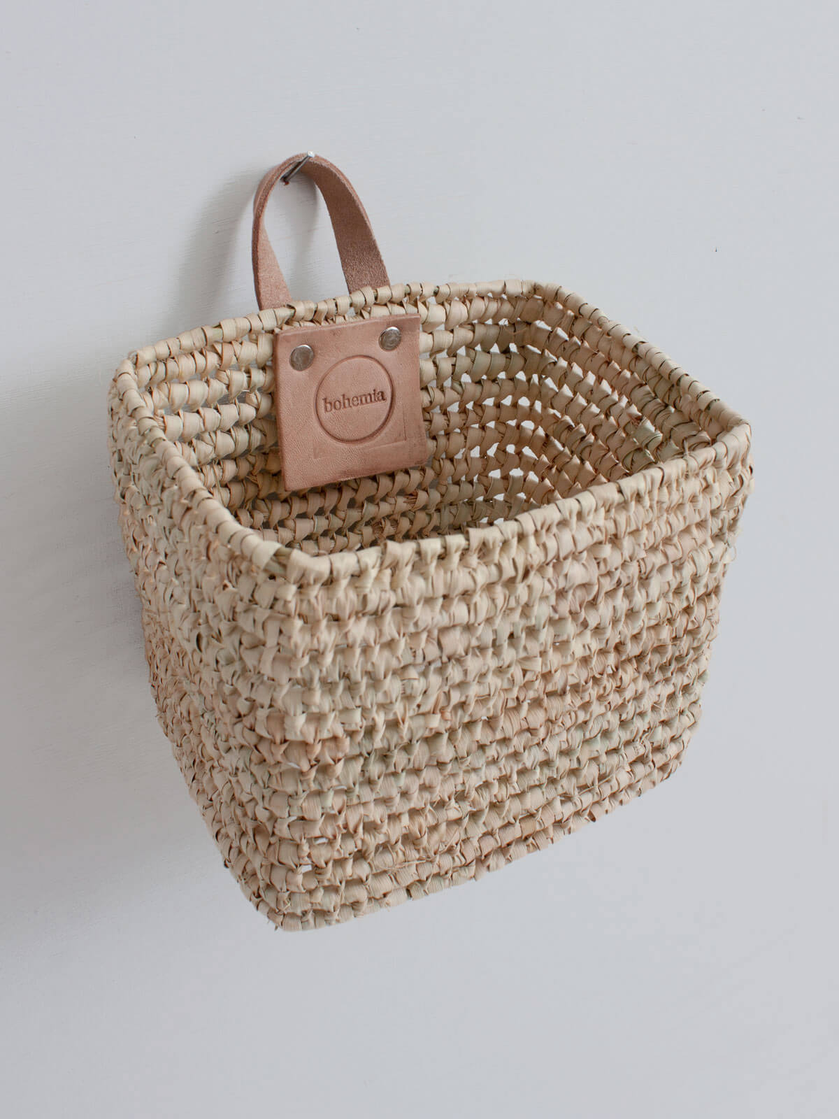 Mini Wall Baskets Set of 3 - Rustic Home Decor Storage Organizer for Bathroom, Kitchen, Office & Entryway