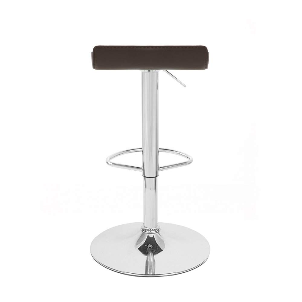 Sigma Modern Adjustable Height Leather Bar Stool - Ergonomic Design for Kitchen, Bar & Dining Room