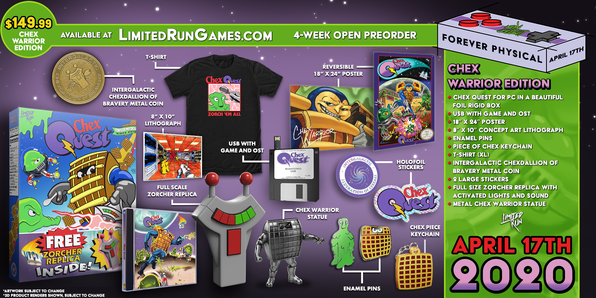 Chex Quest Chex Warrior Edition - PC Game | Classic First-Person Shooter Adventure for Kids & Retro Gamers - Perfect for Family Game Nights & 90s Nostalgia