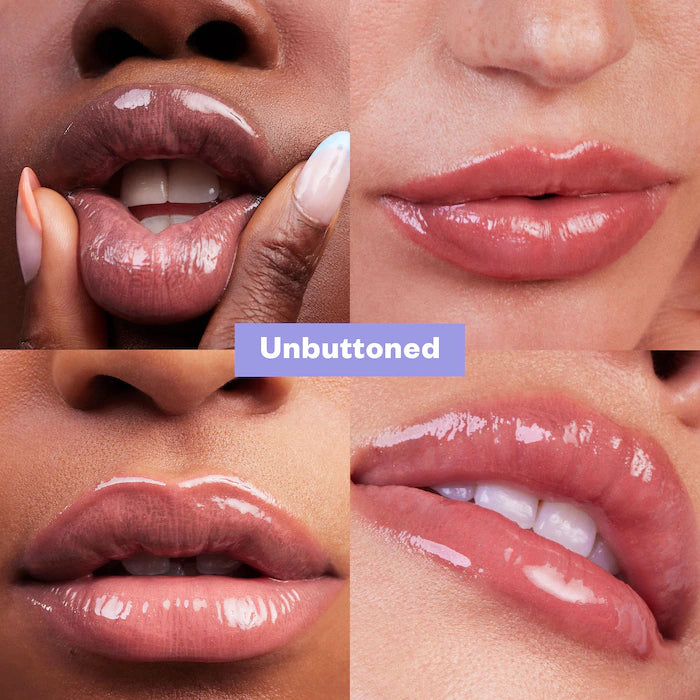 Kosas Gloss Voluminizador Wet Lip Oil - Plumping Peptide Lip Treatment for Fuller Lips | Hydrating & Shiny Lip Gloss for Day & Night Wear