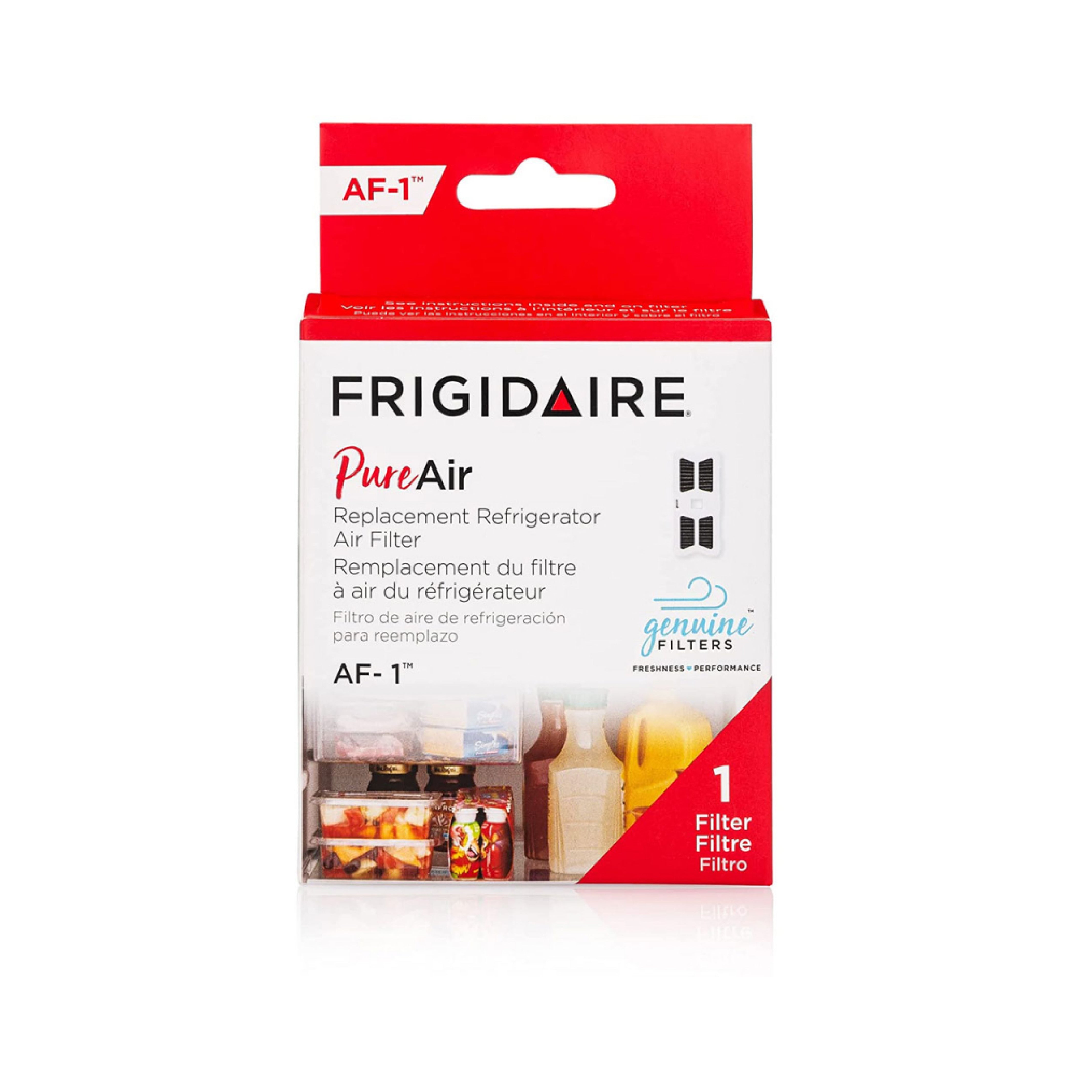 Frigidaire FRGPAAF1 PureAir Refrigerator Air Filter RAF 1 - Replacement Air Filter for Frigidaire Refrigerators - Eliminates Odors & Improves Air Quality - Perfect for Kitchen & Home Use