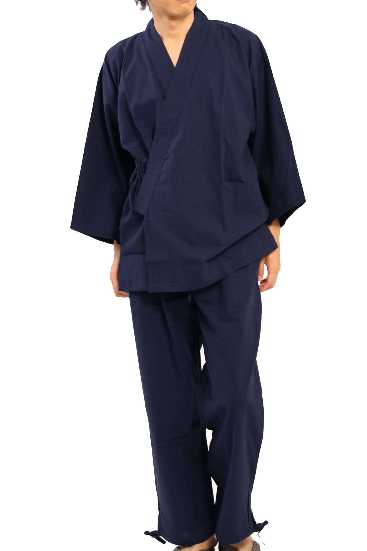 Samue Japanese Traditional Kimono Pajamas - Comfortable Cotton Loungewear for Men & Women | Perfect for Yoga, Meditation, and Relaxation at Home