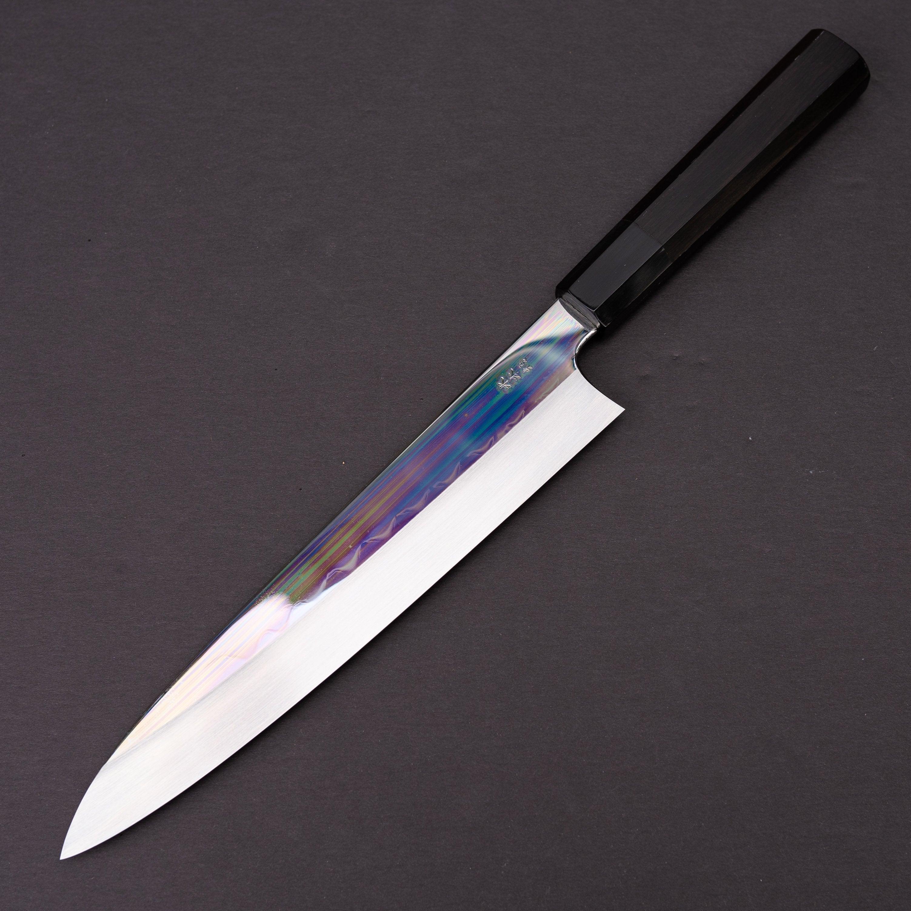 Premium Kagekiyo Mizu Honyaki White #2 Gyuto 240mm Japanese Chef Knife - Mirror Polished Blade for Sushi, Sashimi & Precision Cutting
