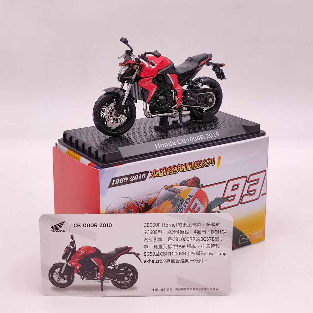 1/24 Scale Diecast Motorcycle Model - Honda CB750, Valkyrie, VFR750R, GORILLA, Goldwing, RC213V - Collector's Gift for Bike Enthusiasts - Perfect for Display, Gifts & Motorcycle Decor