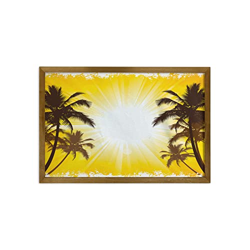 Yellow and White