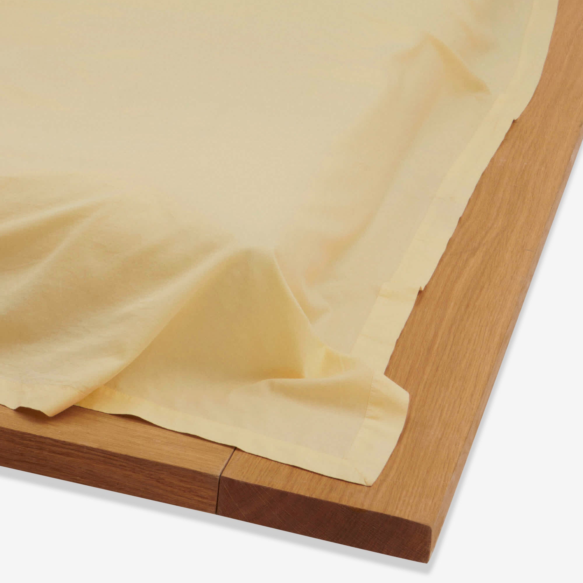 Premium 100% Cotton Percale Flat Sheet - Soft & Breathable Bedding in Shaded Yellow - Perfect for Master Bedrooms, Guest Rooms & Dorm Essentials