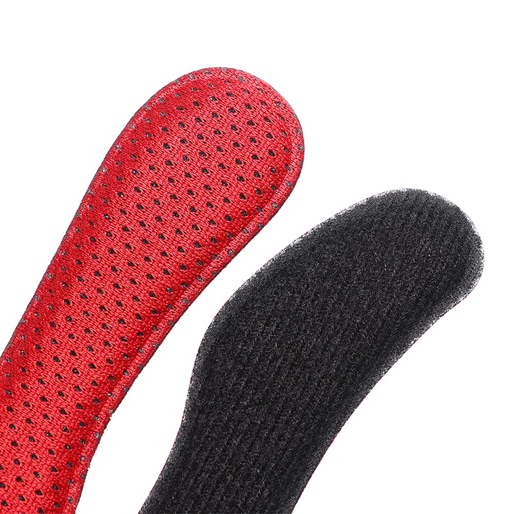 iKASUS Red Bicycle Helmet Pad Kit - Breathable Comfort Replacement Pads for Bike & Motorcycle Helmets | Universal Fit, Sponge Protection | Perfect for Cycling, Commuting & Outdoor Sports