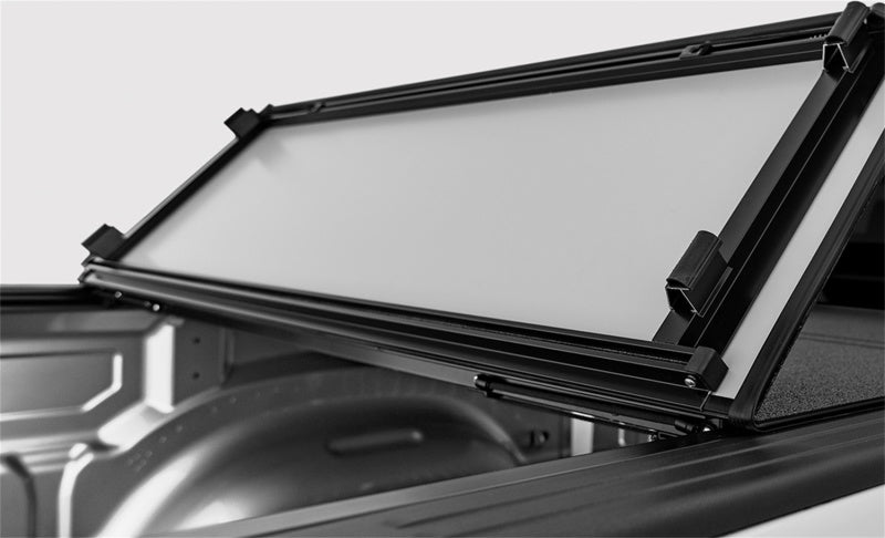 LOMAX Stance Hard Tonneau Cover for 2019+ Chevy/GMC 1500 5ft 8in Bed | Black Urethane Truck Bed Cover | Weatherproof & Secure Cargo Protection for Pickup Trucks
