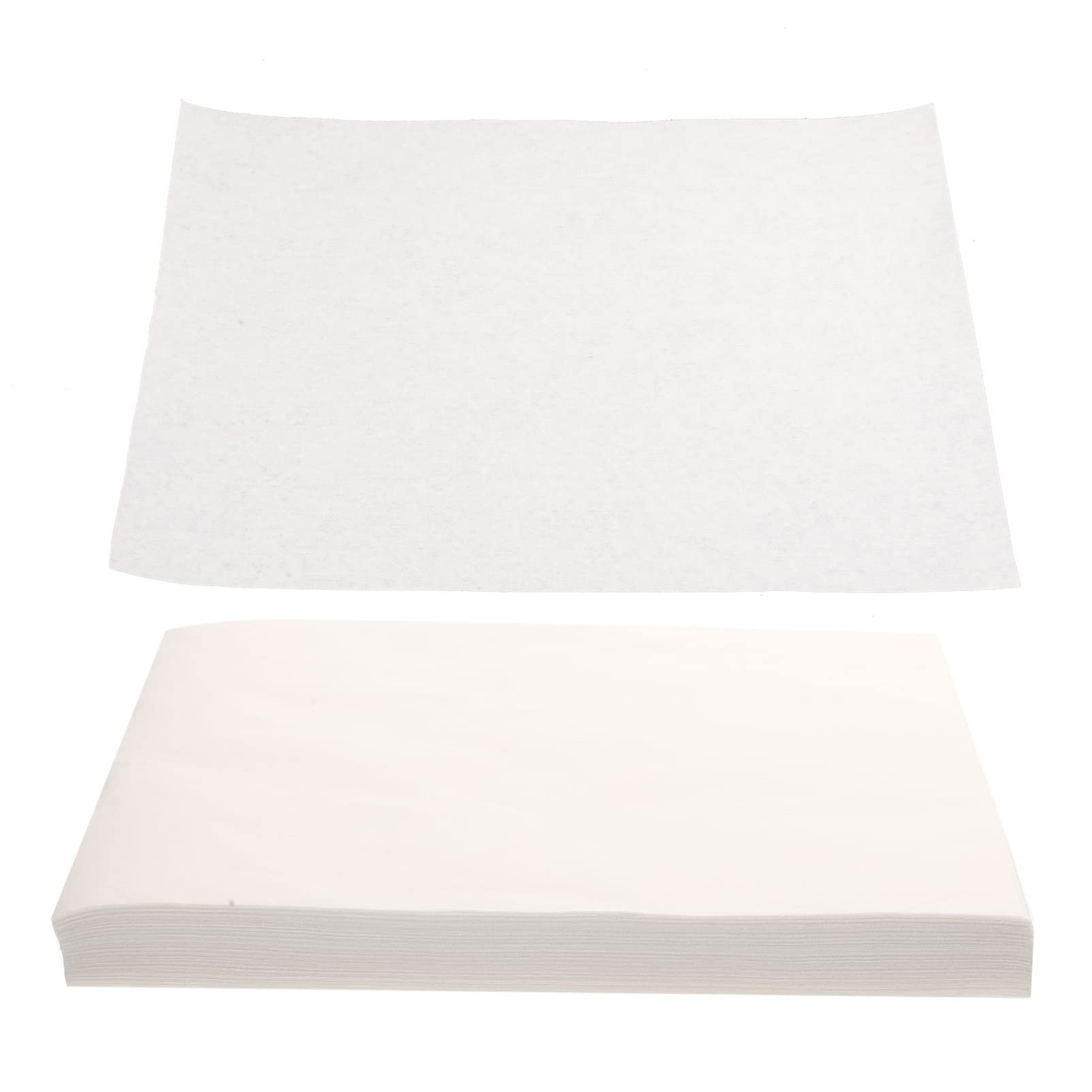 DOITOOL 100-Pack White Non-Woven Cage Liners - Absorbent Pet Bedding for Guinea Pigs, Rabbits, Birds & Small Animals | Cage Liner for Parakeets, Parrots | Water-Absorbing Cage Mat for Easy Cleanup & Odor Control | Perfect for Daily Use in Small Animal Cages & Aviaries