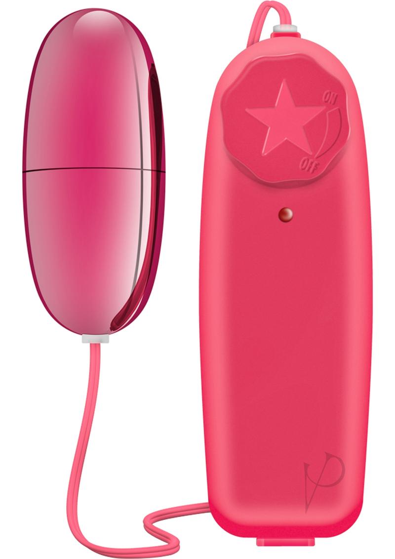 B Yours Power Bullet Vibrator with Wired Remote Control - Cerise Pink | Rechargeable Personal Massager for Women | Perfect for Couples Play & Solo Pleasure