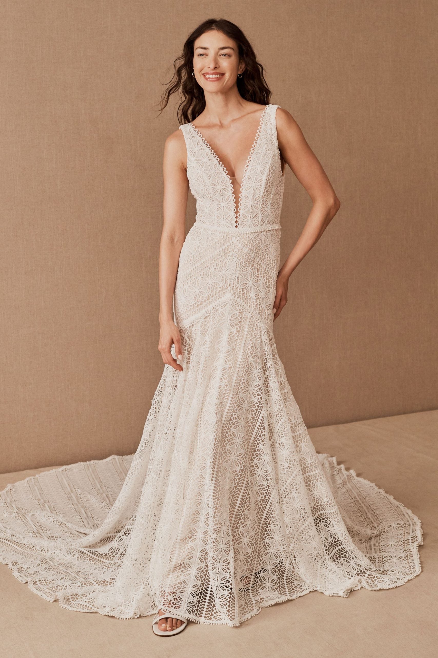 BHLDN Rish Lola Gown - Elegant Wedding Dress for Brides | Perfect for Beach, Garden & Formal Weddings