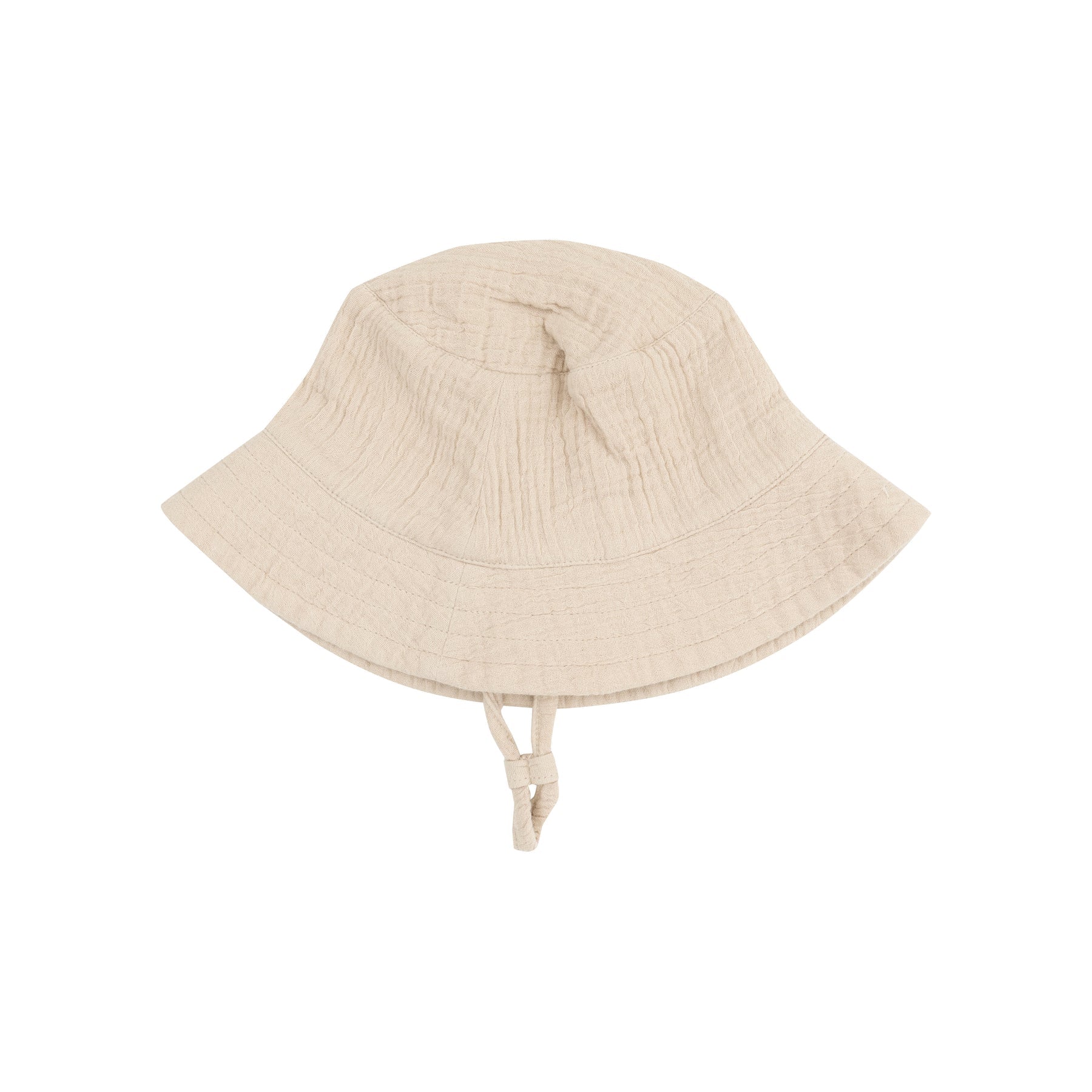 Premium Solid Muslin Oxford Tan Bucket Hat for Men & Women - Sun Protection Outdoor Summer Hat for Beach, Hiking, Fishing & Travel