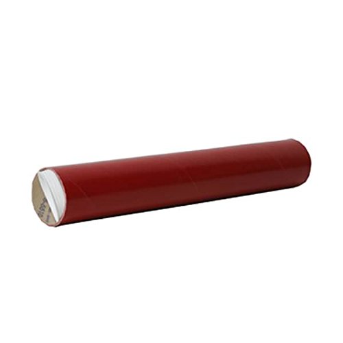 JAM PAPER Mailing Tube - 2 x 12 Inches - Red Cardboard Shipping Tubes - 50 Pack - Perfect for Mailing Posters, Blueprints & Artwork Safely