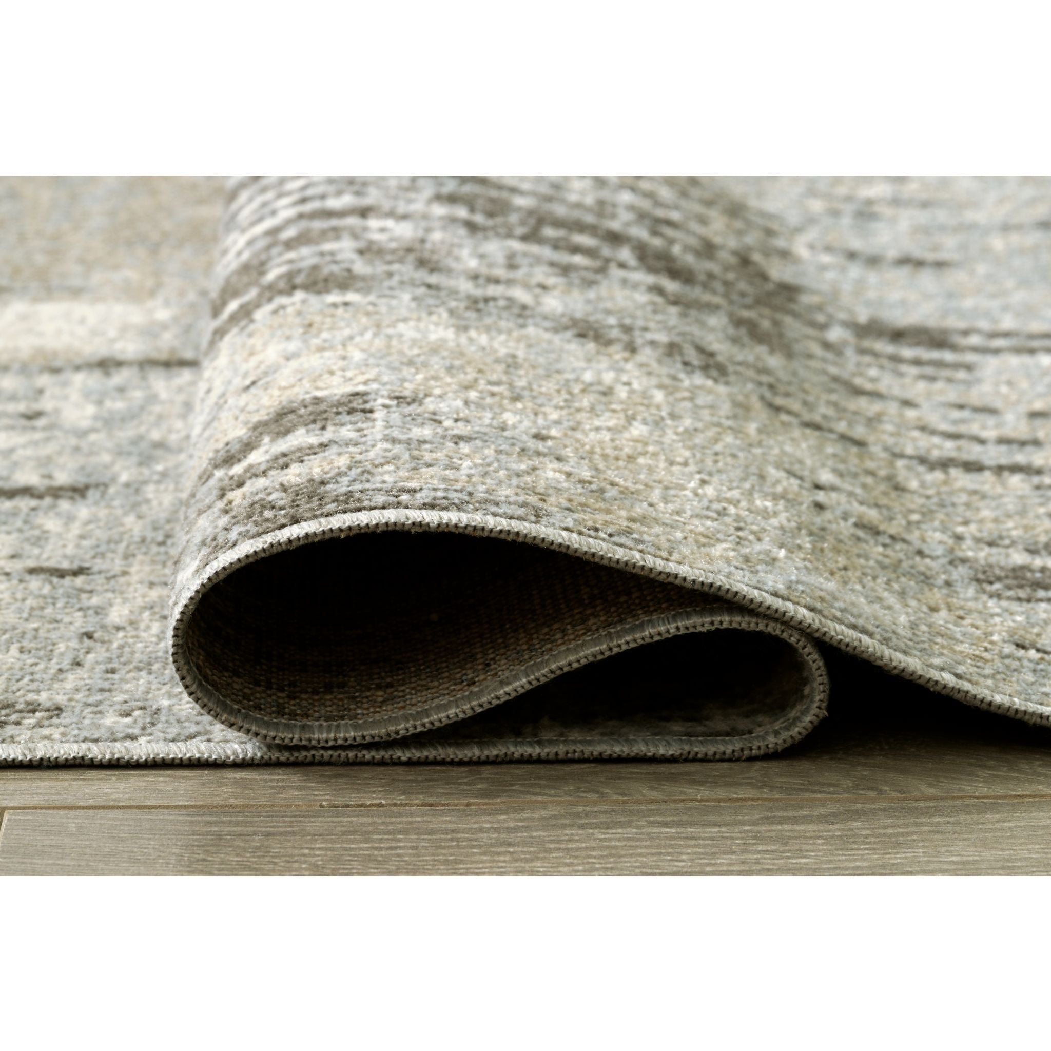Arriston Soft Plush Area Rug - Non-Slip Modern Living Room Carpet for Home Decor, Bedroom, Office - 5x7 Feet Grey