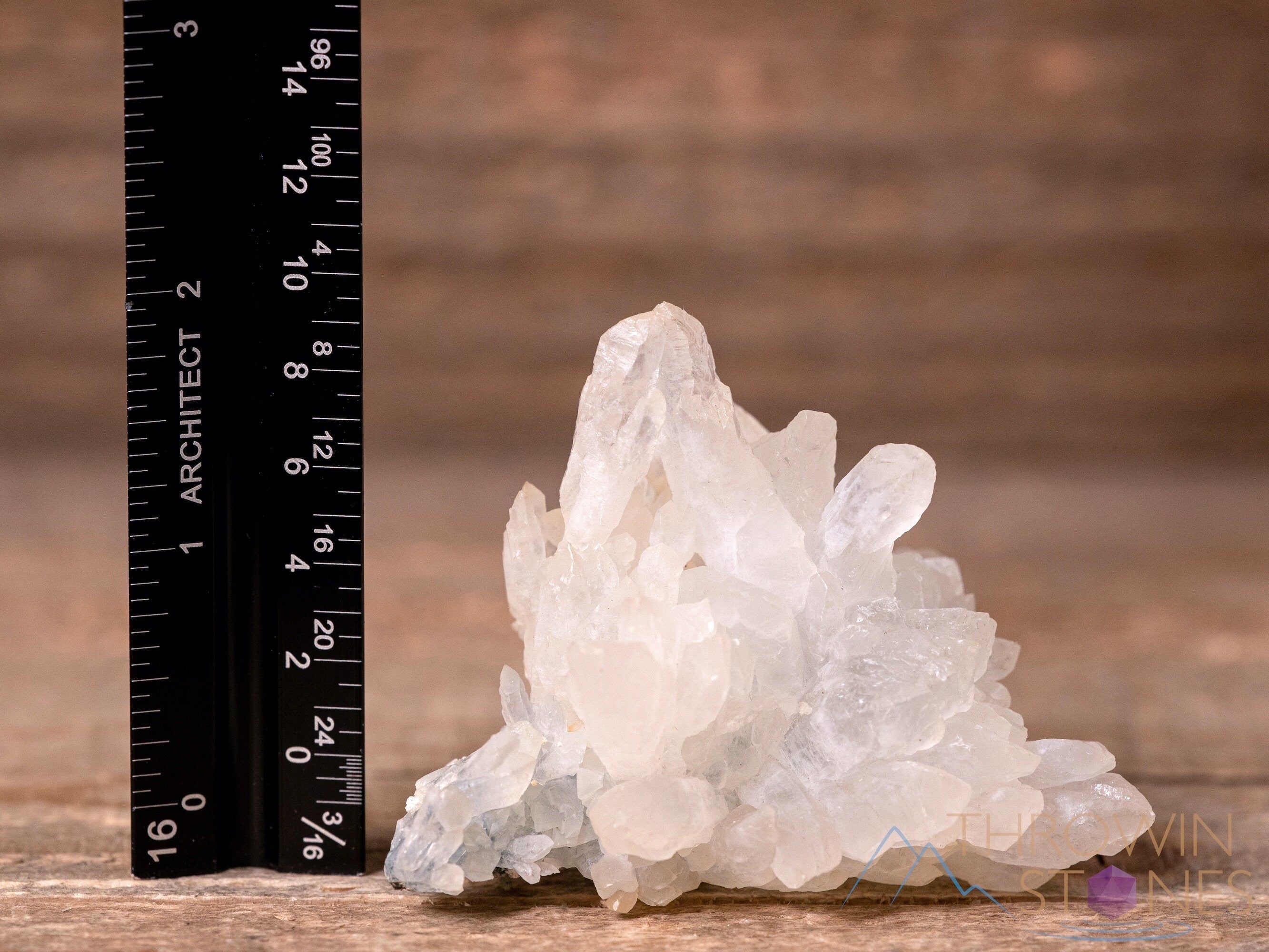 Natural Raw Quartz Flower Crystal Cluster - Healing Stone for Home Decor, Housewarming Gift, Meditation & Energy Balancing (40460) - Perfect for Living Room Display, Office Feng Shui & Spiritual Healing