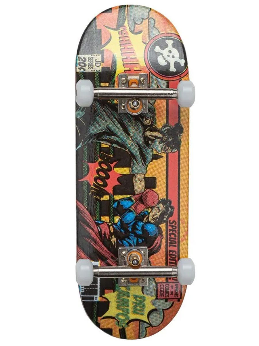 Blackriver Fingerboard Complete - Dru Campos Pro Model | Professional Finger Skateboard for Tricks & Stunts | Perfect for Skateboarding Enthusiasts & Collectors
