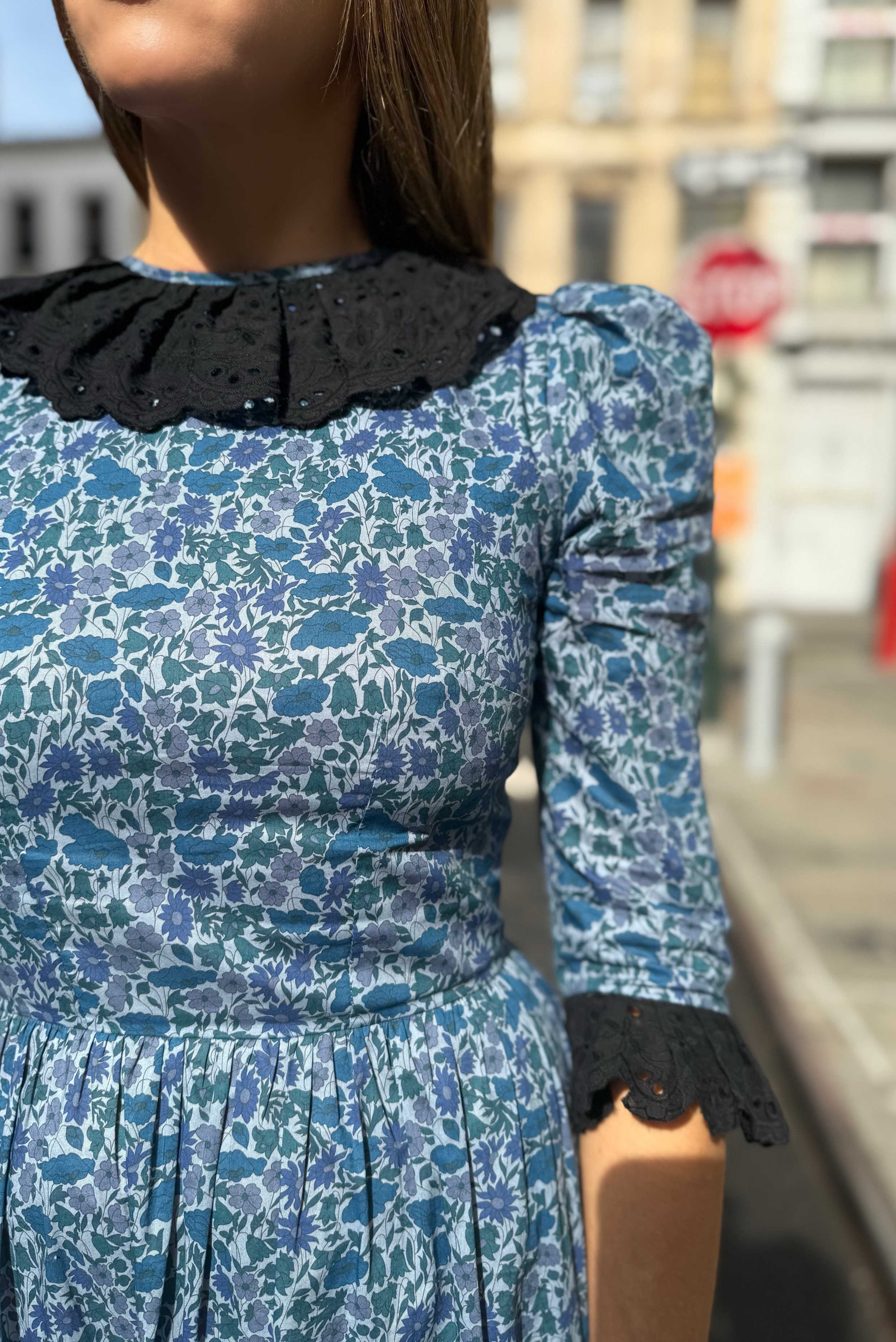 Brodie Dress in Blue - Stylish Women's Casual Summer Dress for Beach, Party, and Everyday Wear