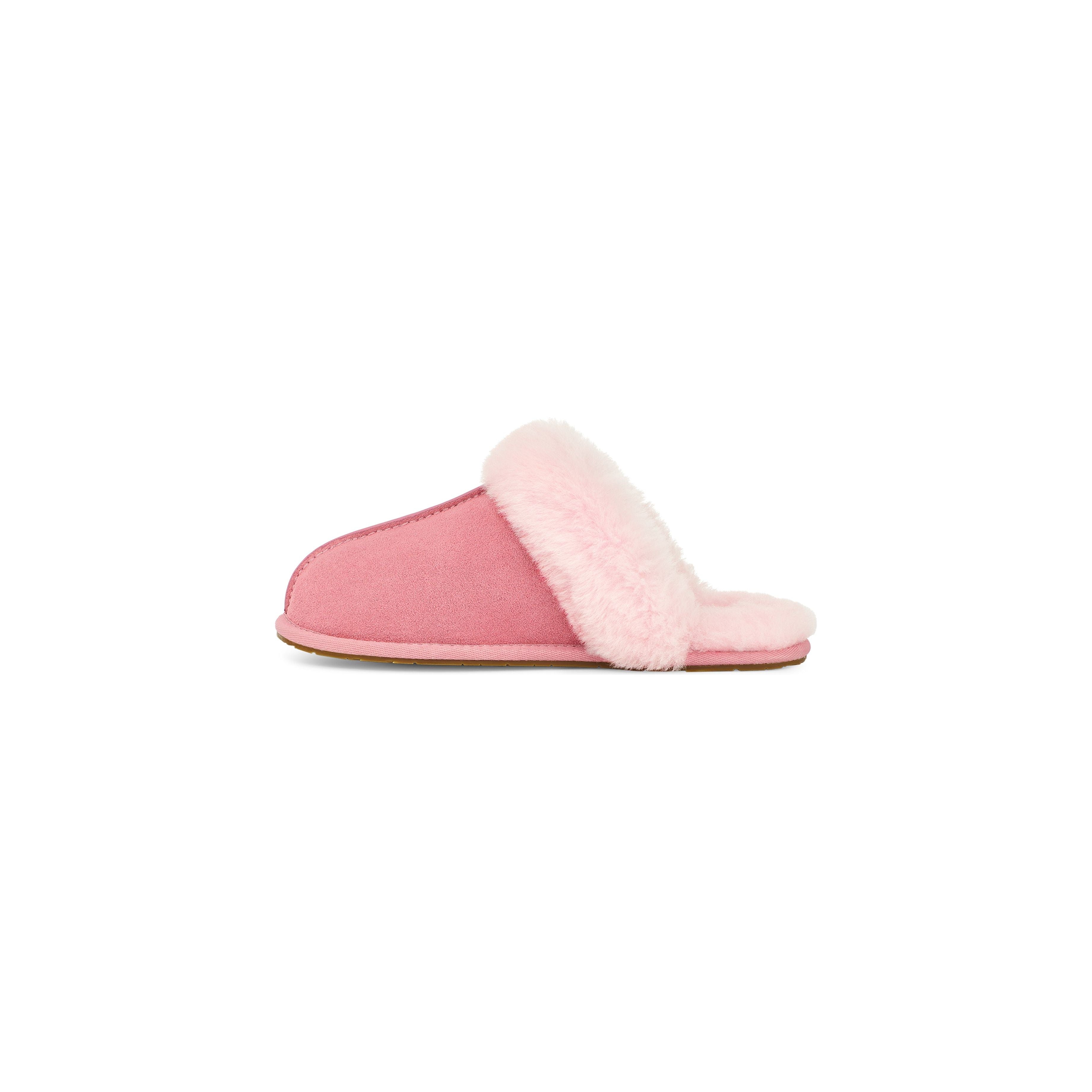 UGG Women's Scuffette II Slippers - Cozy Indoor/Outdoor House Shoes with Soft Fur Lining in Horizon Pink | Perfect for Winter Comfort, Lounge Wear & Gift Giving