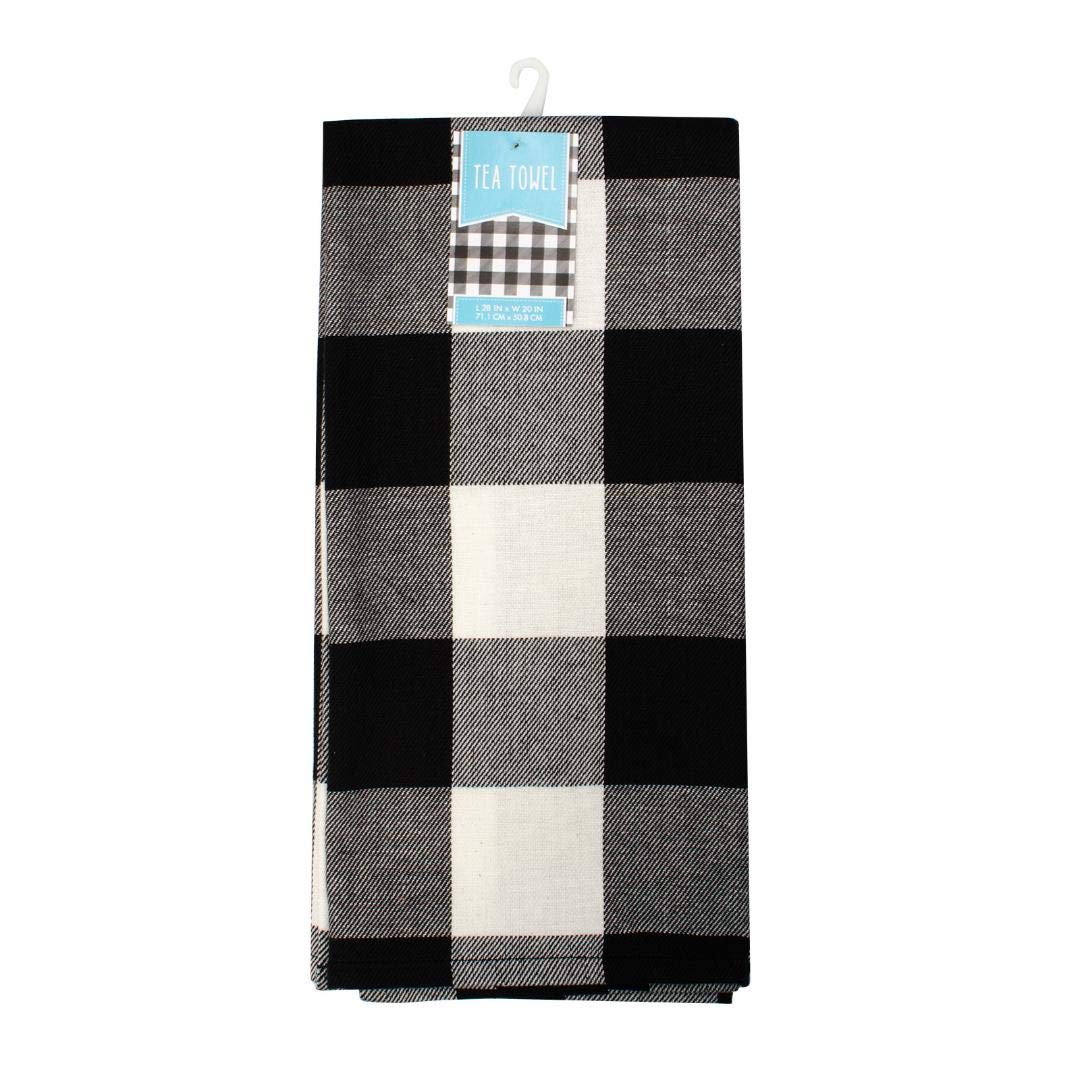 Dependable Home Collections Gingham Print Kitchen Gift Set - 1 Apron, Oven Mitt & Pot Holder, 1 Tea Towel - Perfect Cooking Gift for Chefs & Home Cooks - Ideal for Holidays, Housewarming & Bridal Showers