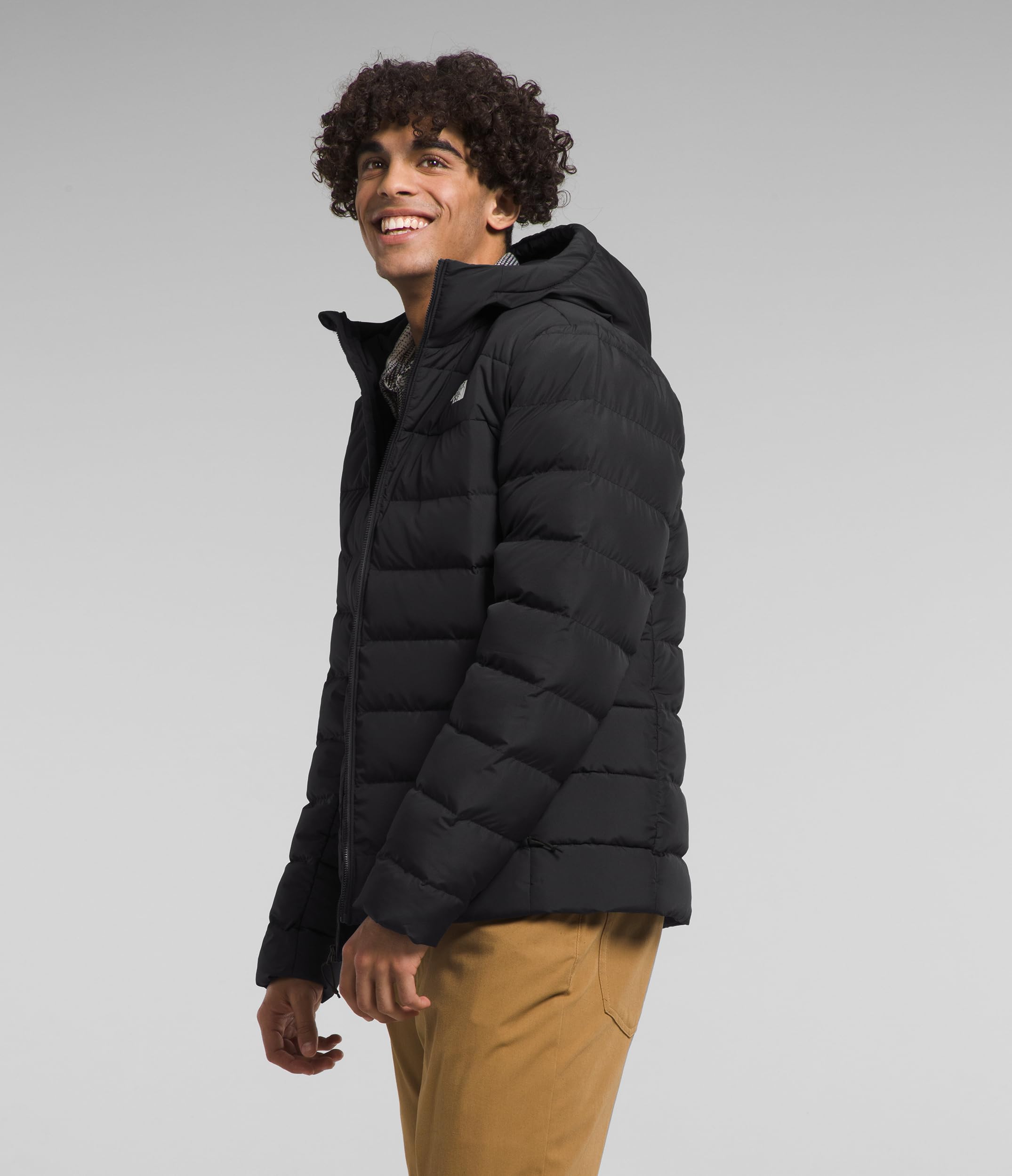 The North Face Aconcagua 3 Hoodie for Men - Lightweight Fleece Jacket with Hood for Hiking, Camping & Outdoor Adventures