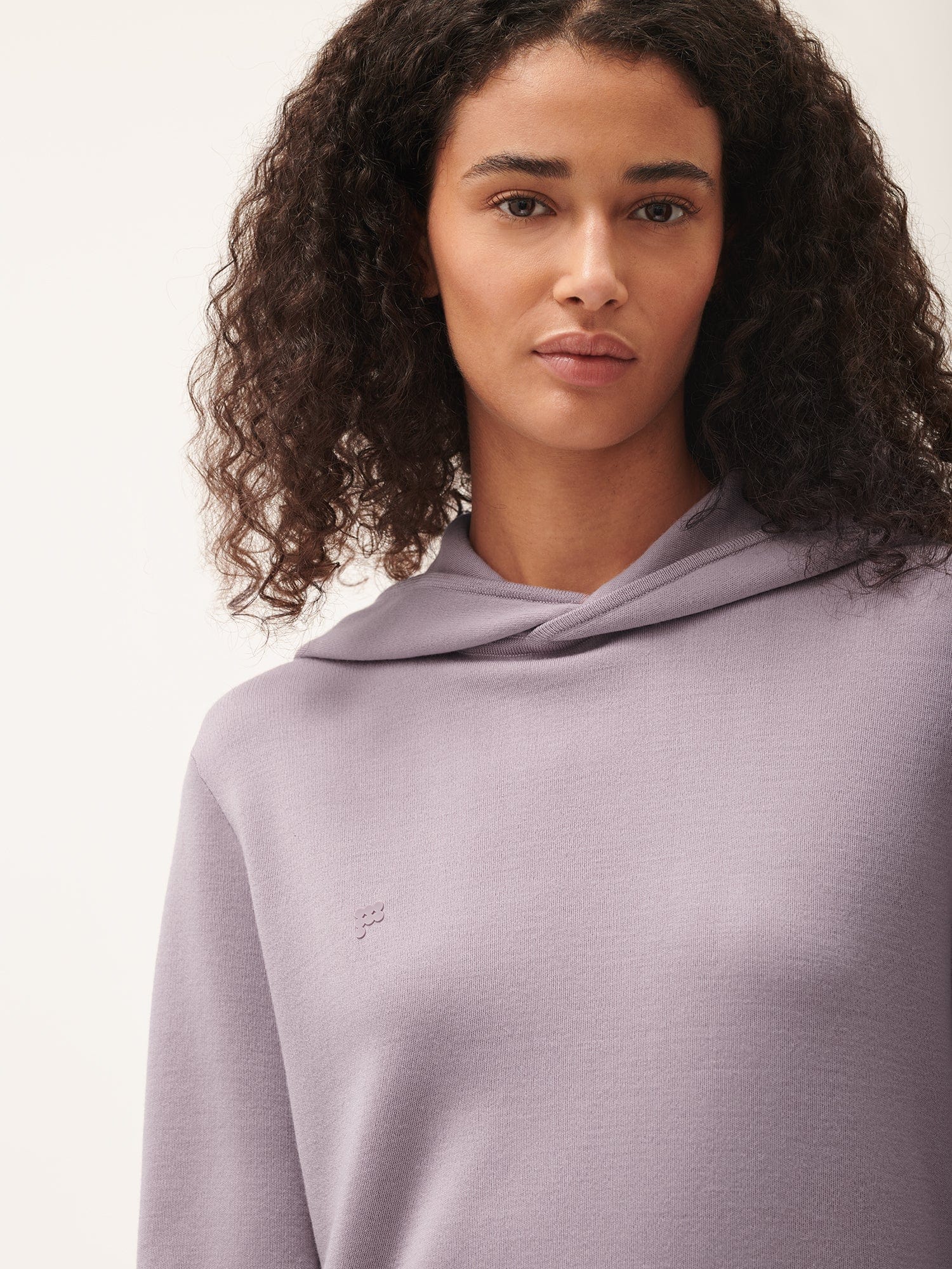 DNA Regenerative Merino Wool Hoodie for Women - Raisin Purple | Warm Winter Pullover for Hiking, Travel & Outdoor Activities