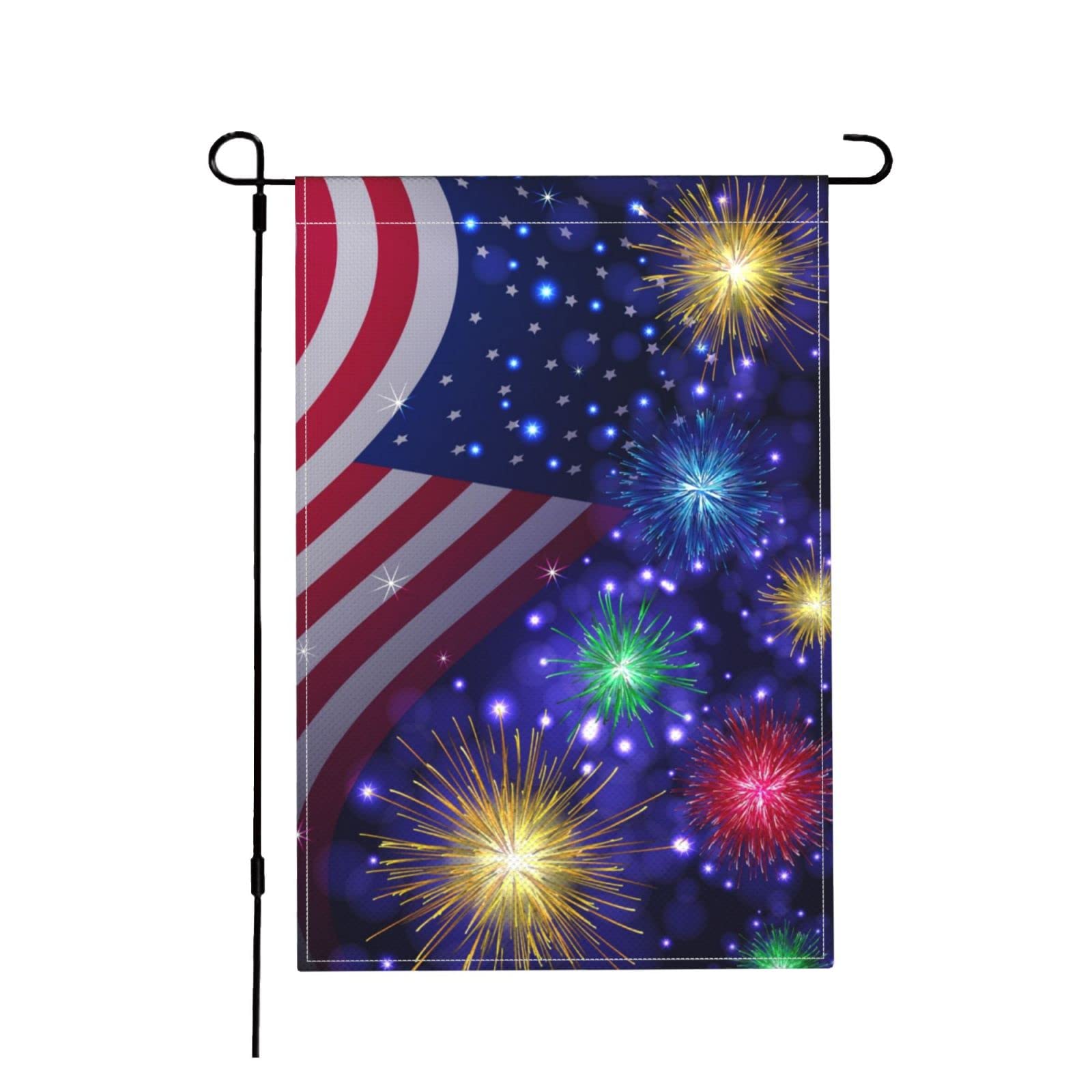 4th of July Patriotic Garden Flag - 18
