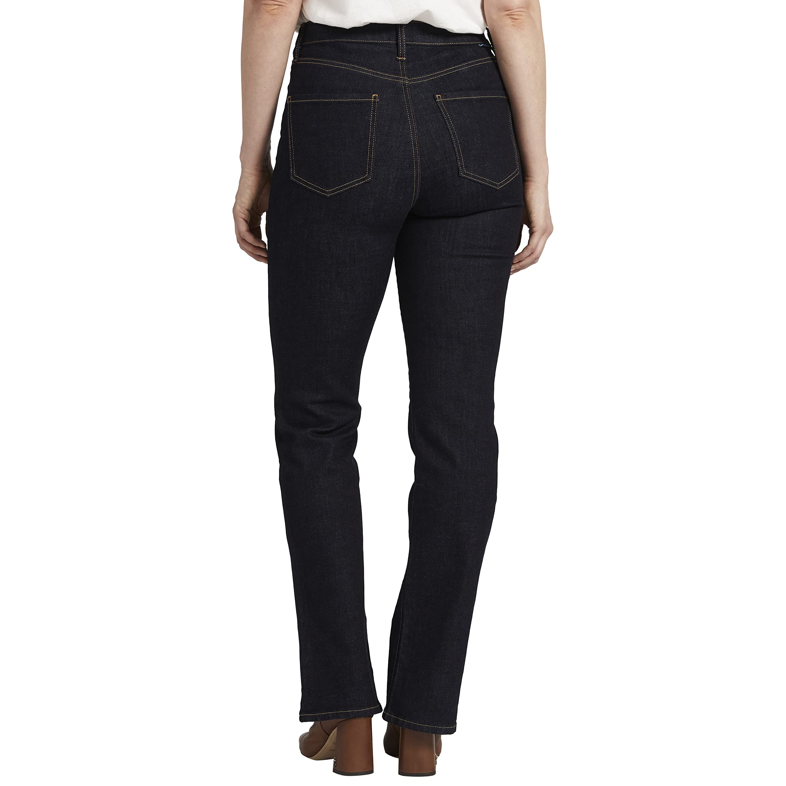 JAG Women's Phoebe High Rise Bootcut Jeans - Stretchy Denim Pants for Casual & Office Wear - Perfect for Work, Date Night & Everyday Outfits