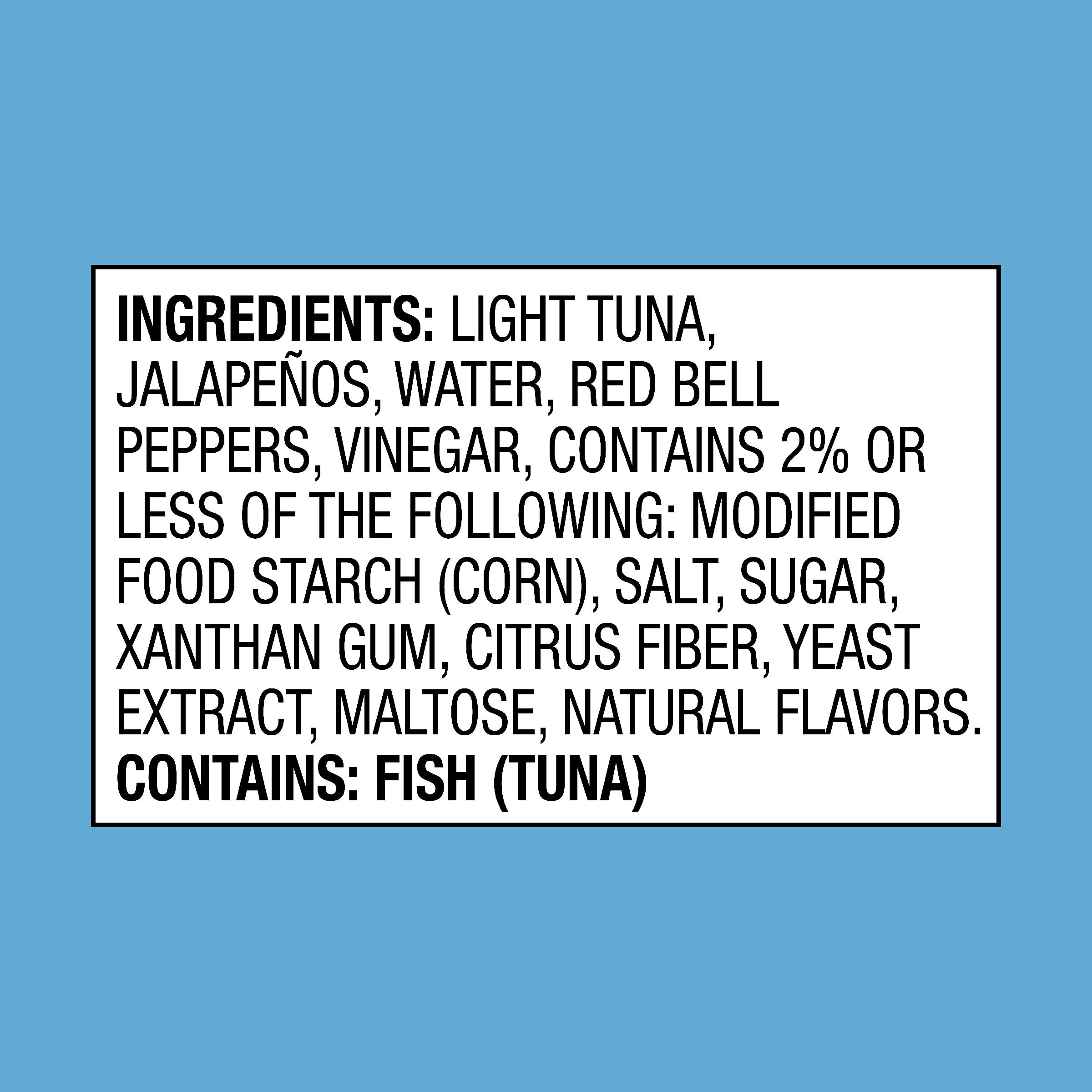 StarKist Tuna Creations BOLD Jalapeño - 2.6 oz Pouch (Pack of 12) | Premium Spicy Tuna Snack | Perfect for Lunches, Salads & On-The-Go Meals