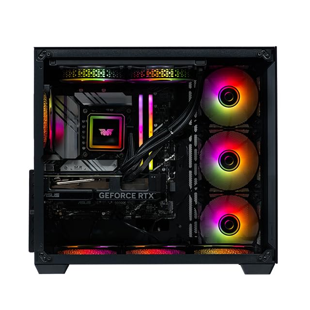 Veno Scorp Gaming PC - Intel Core i7-14700KF, NVIDIA RTX 4070 Super 12GB, 32GB DDR5 RAM, 2TB NVMe SSD, 850W 80+ Gold PSU, WiFi 6, Liquid Cooling, Windows 11 Pro | High-Performance Gaming Desktop for 4K Gaming, Streaming & Content Creation