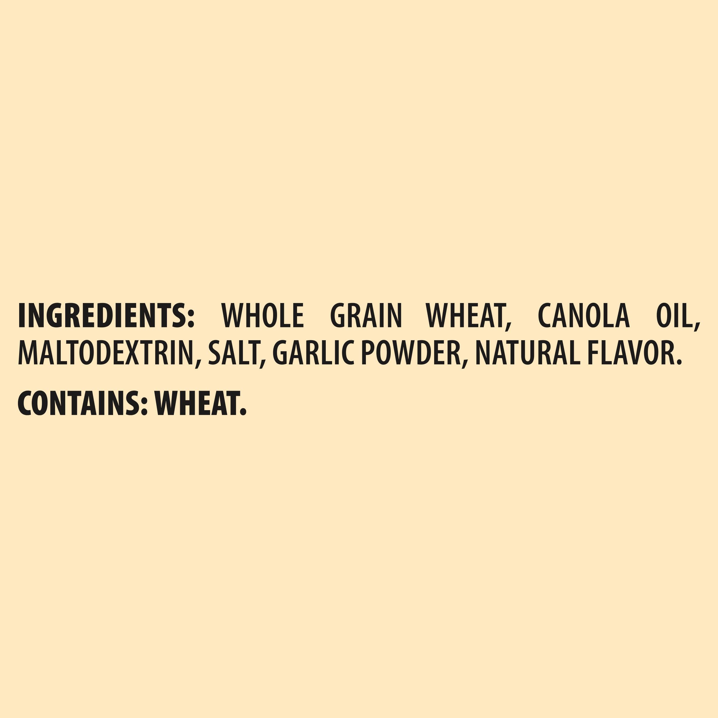 Triscuit Roasted Garlic Whole Grain Wheat Crackers - Healthy Snacks for Lunch, Office & On-the-Go - 8.5 oz Pack - Perfect for Parties, Picnics & Work Breaks