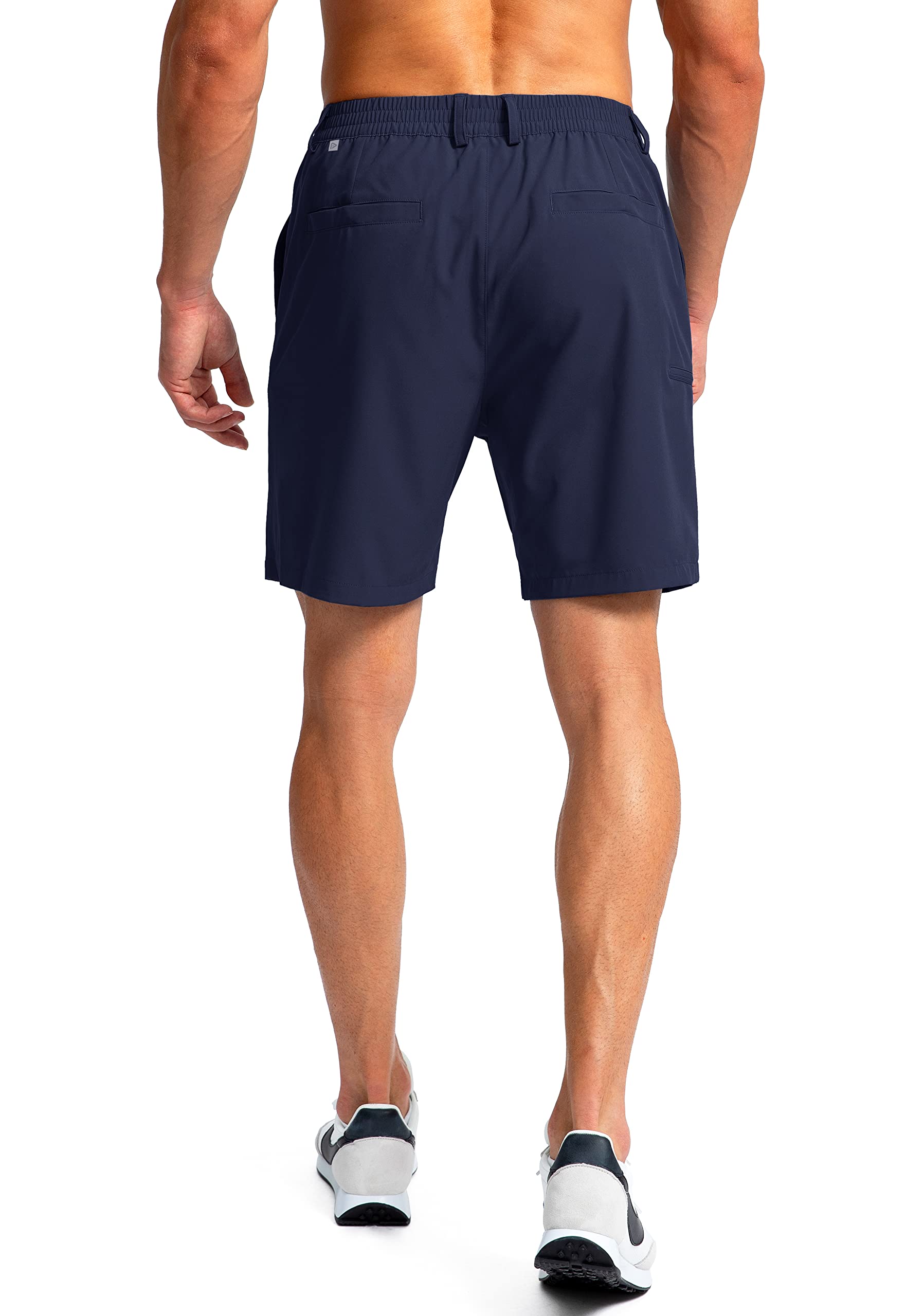 **Men's Quick Dry Stretch Golf Shorts with 6 Pockets - Lightweight Hiking & Work Shorts for Outdoor & Casual Wear**    *Use Scenarios: Perfect for golfing, hiking, outdoor activities, work, and everyday casual wear.*