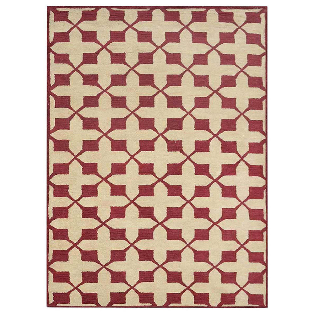 Serene Hand Tufted Rug - Soft Bohemian Area Rug for Living Room, Bedroom & Nursery - Eco-Friendly Home Decor