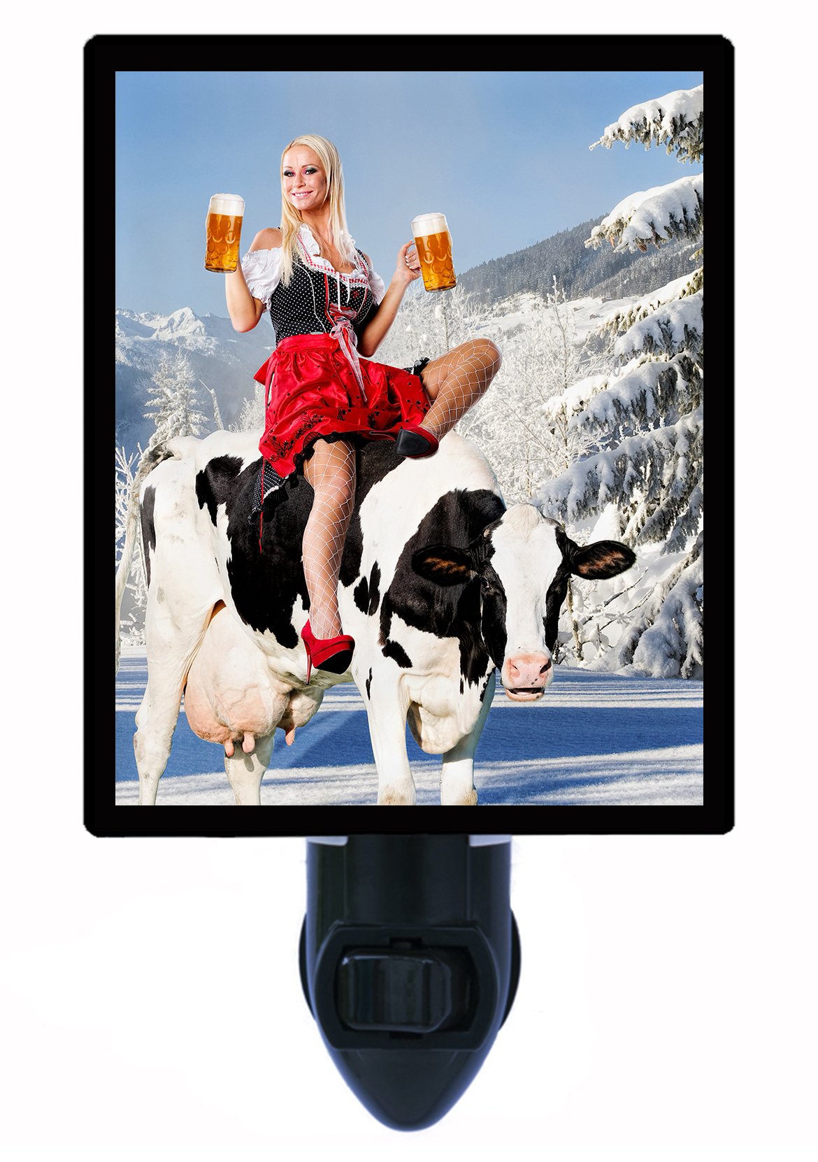 Octoberfest Germany Themed LED Night Light - Beer & Wine Bar Decor for Home, Bedroom, or Party Ambiance