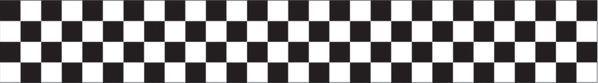 Creative Converting Black and White Check Crepe Paper Streamer - 30 Feet Long for Party Decorations, Birthday Celebrations, and DIY Craft Projects